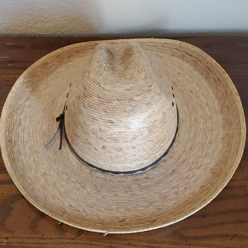 Saguaro Legitimo Mexican straw hat EUC